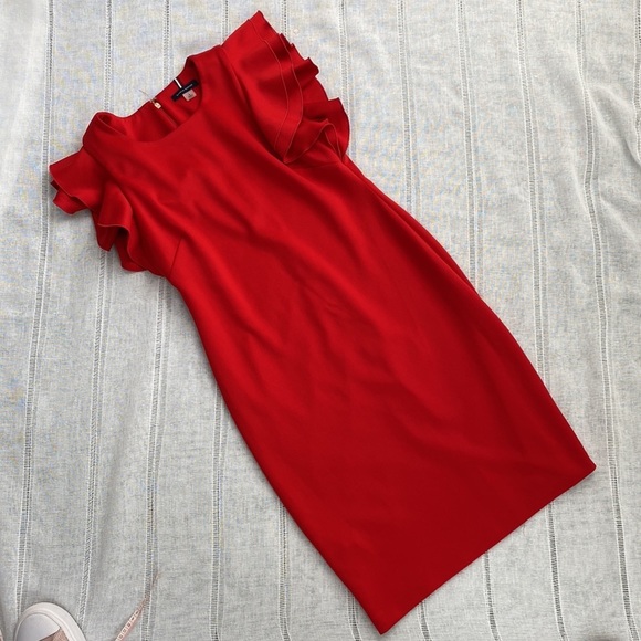 Tommy Hilfiger Dresses & Skirts - NWOT Tommy Hilfiger flirty summer party dress in bright red.